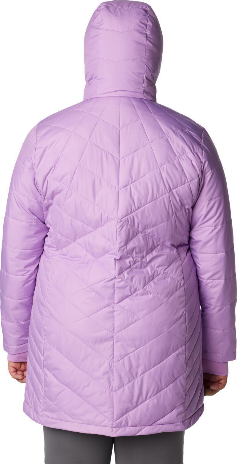 Heavenly Long Hooded Jacket - Plus - Womens - Gumdrop 3