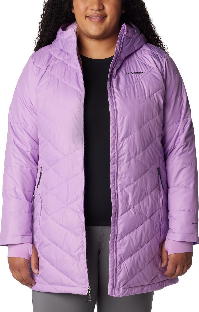 Heavenly Long Hooded Jacket - Plus - Womens - Gumdrop 4