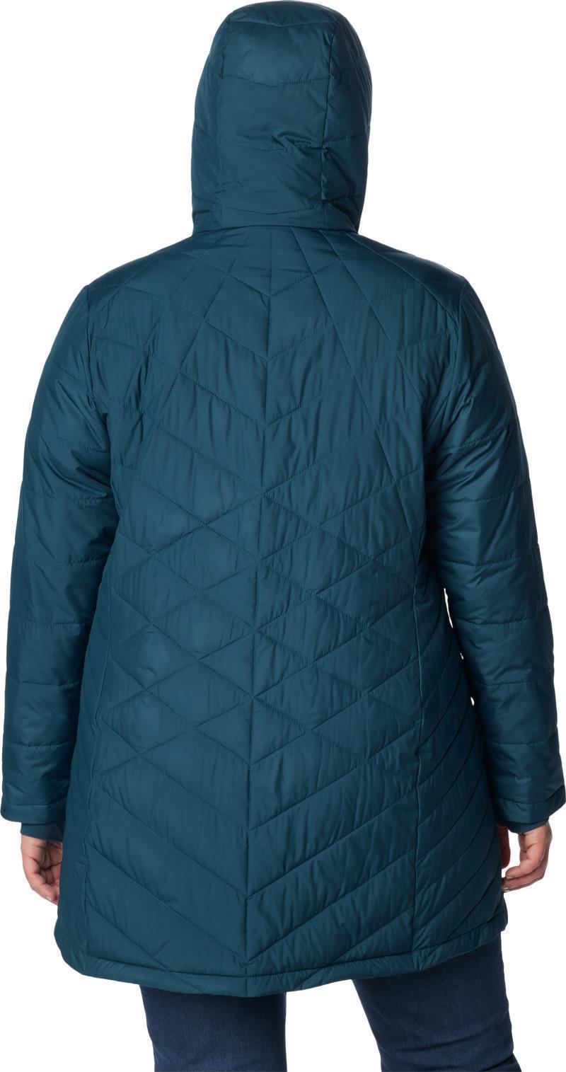 Heavenly Long Hooded Jacket - Plus - Womens - Night Wave 3