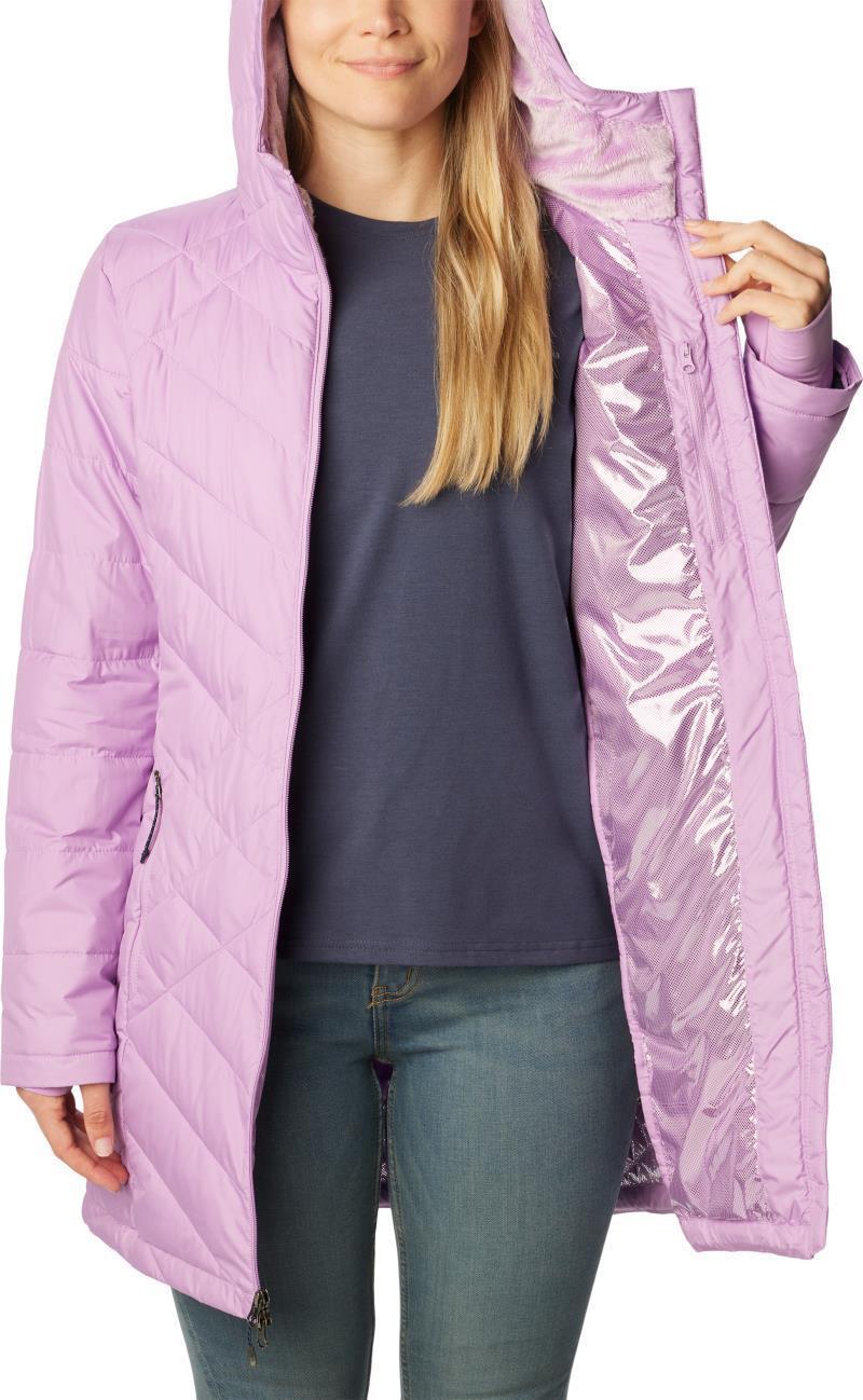 Heavenly Long Hooded Jacket - Womens - Gumdrop 5