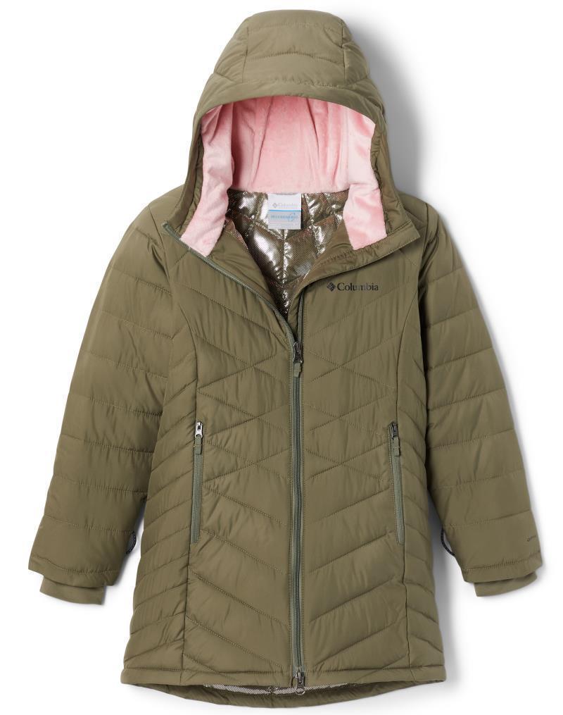 Heavenly Long Jacket - Youth Girls - Stone Green 1