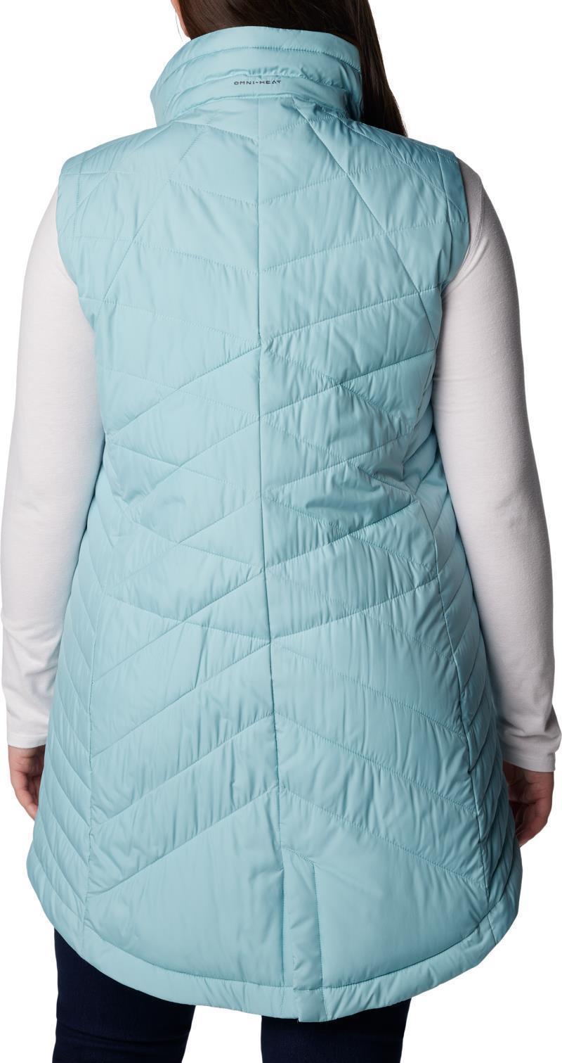 Heavenly Long Vest - Plus - Womens - Aqua Haze 2