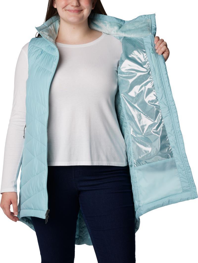 Heavenly Long Vest - Plus - Womens - Aqua Haze 5