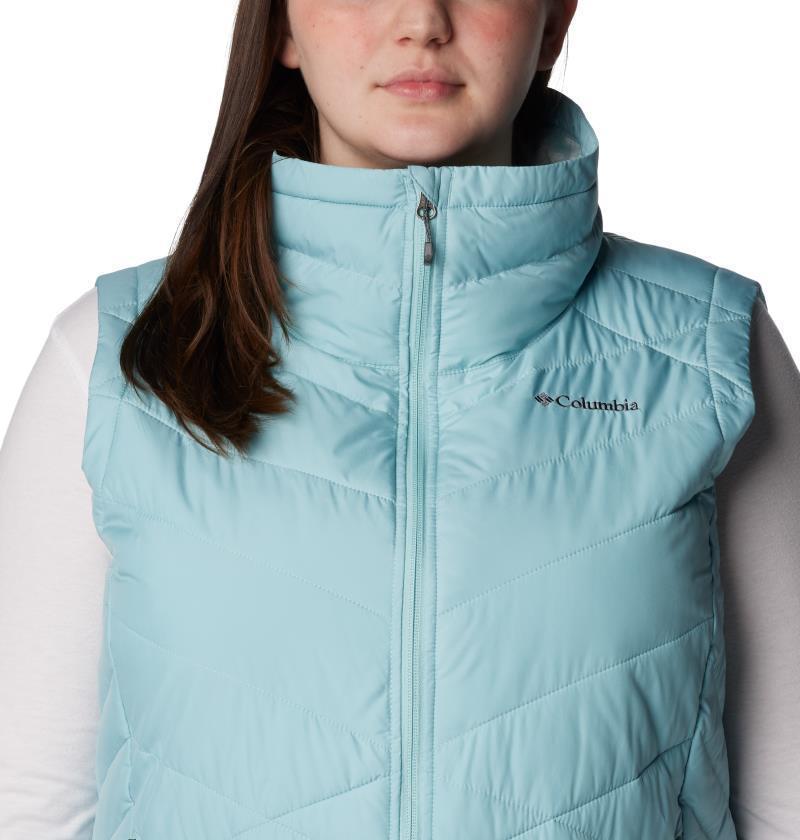 Heavenly Long Vest - Plus - Womens - Aqua Haze 6