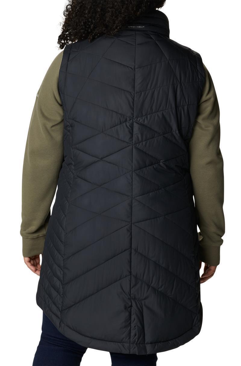 Heavenly Long Vest - Plus - Womens - Black 5