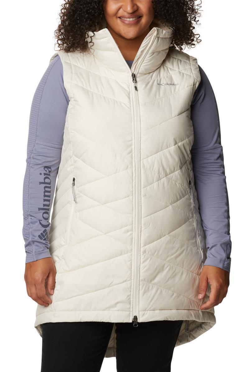 Heavenly Long Vest - Plus - Womens - Chalk 1