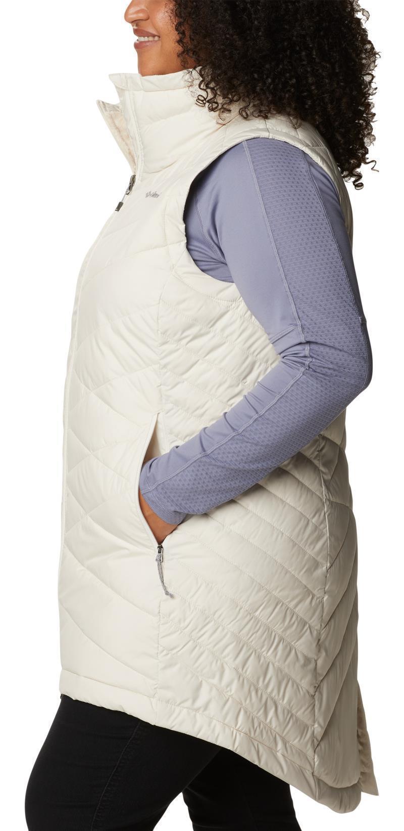 Heavenly Long Vest - Plus - Womens - Chalk 4