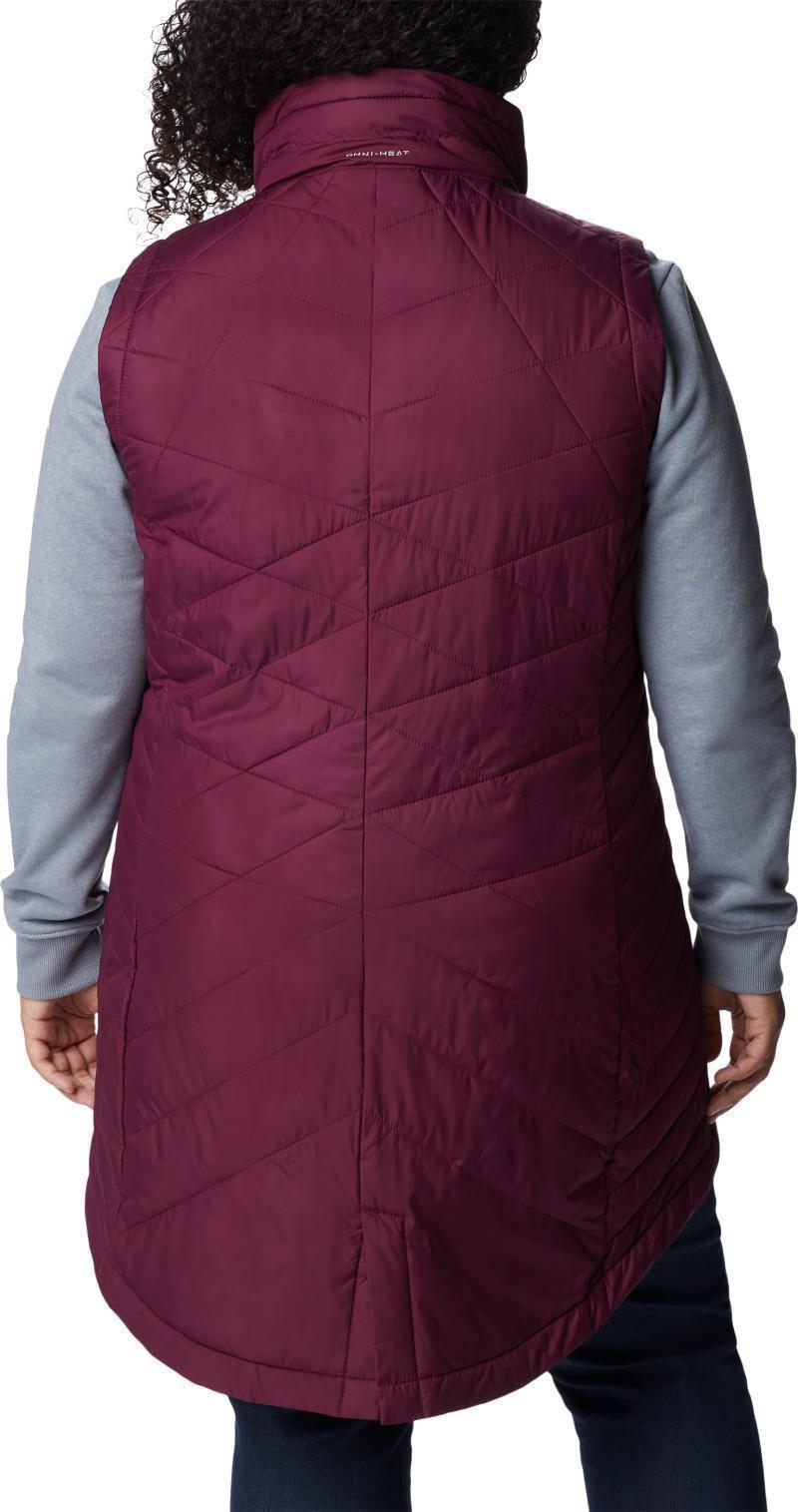 Heavenly Long Vest - Plus - Womens - Marionberry 2