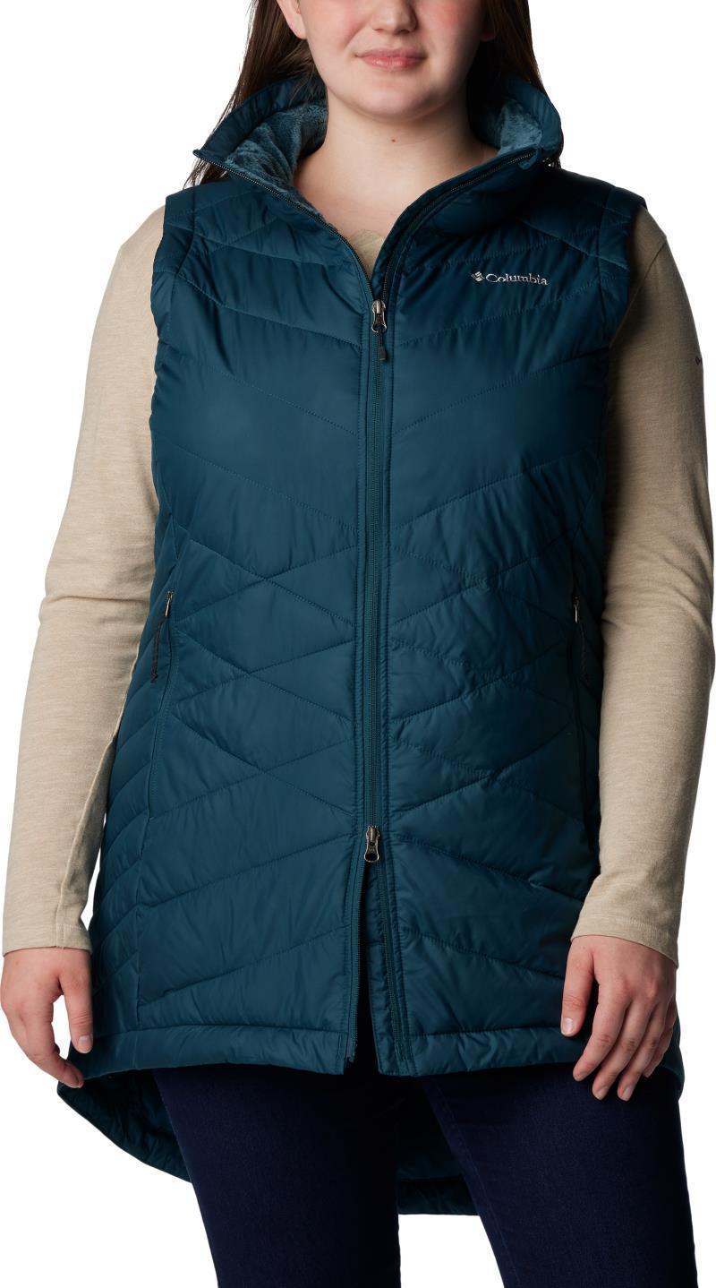 Heavenly Long Vest - Plus - Womens - Night Wave 1