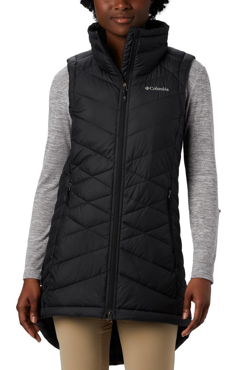 Heavenly Long Vest - Womens - Black 1