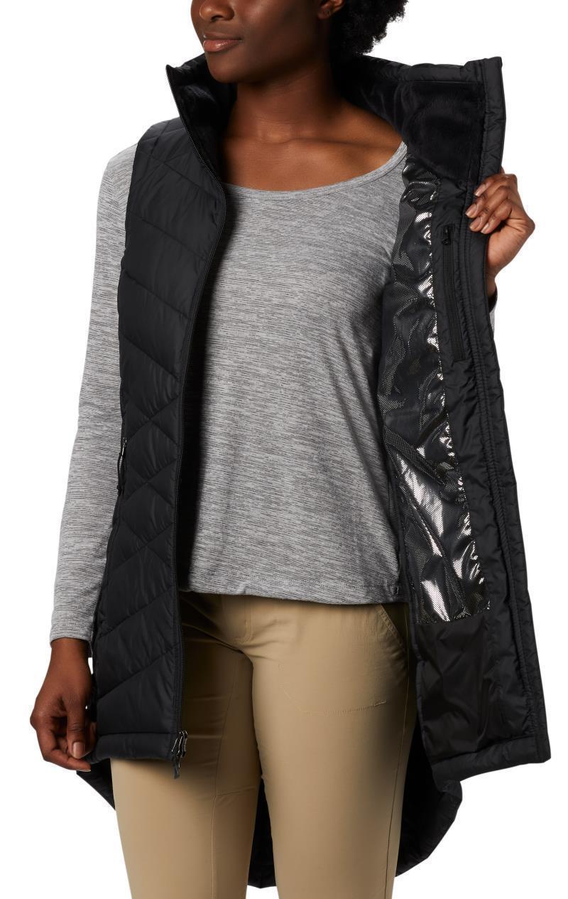 Heavenly Long Vest - Womens - Black 2