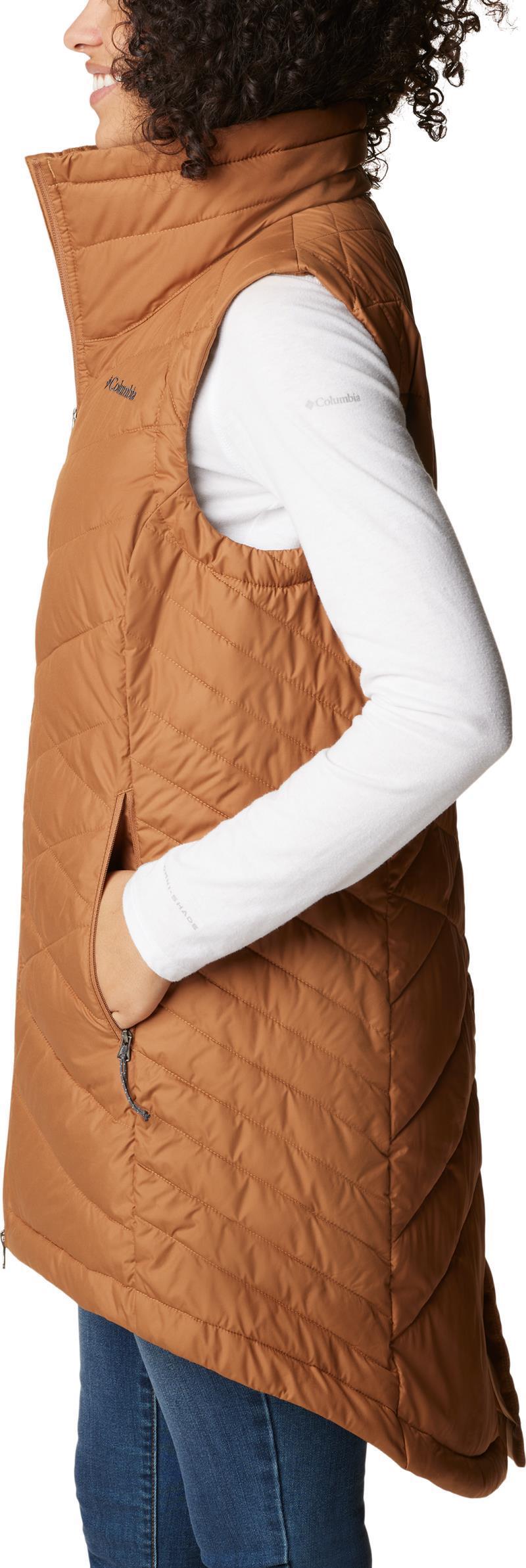 Heavenly Long Vest - Womens - Camel Brown 2