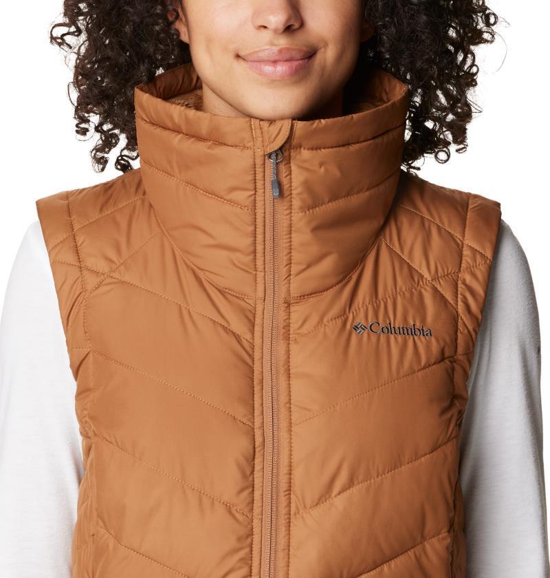 Heavenly Long Vest - Womens - Camel Brown 6