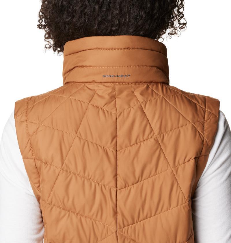 Heavenly Long Vest - Womens - Camel Brown 7