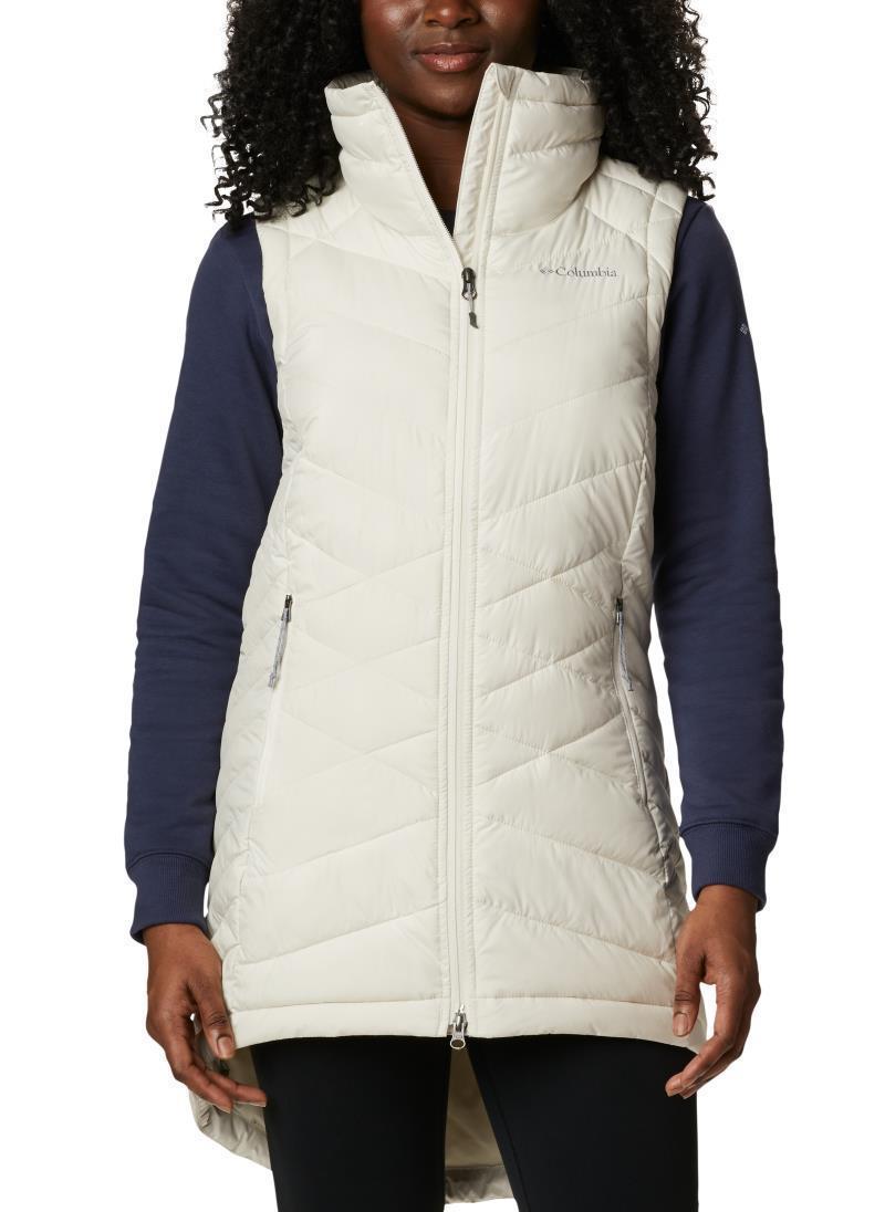 Heavenly Long Vest - Womens - Chalk 1