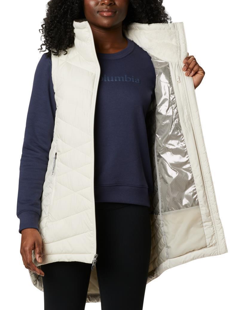 Heavenly Long Vest - Womens - Chalk 3