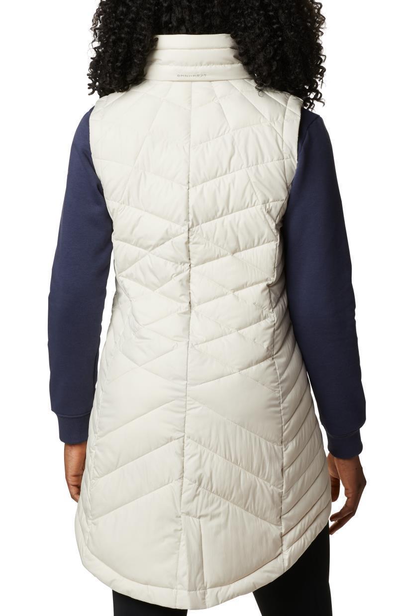 Heavenly Long Vest - Womens - Chalk 4