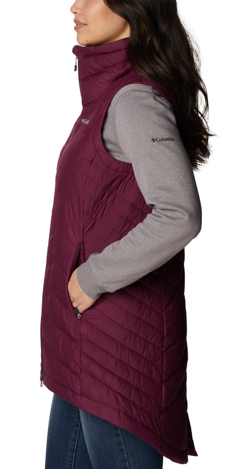 Heavenly Long Vest - Womens - Marionberry 2