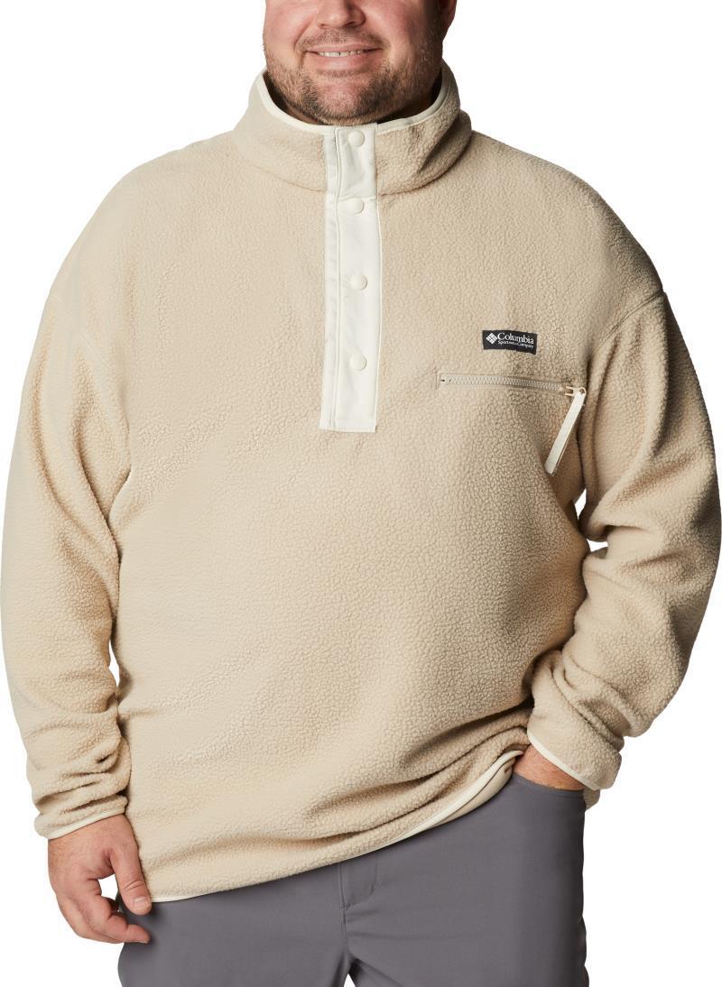 Helvetia Half Snap Fleece - Big - Mens - ancient fossil 1