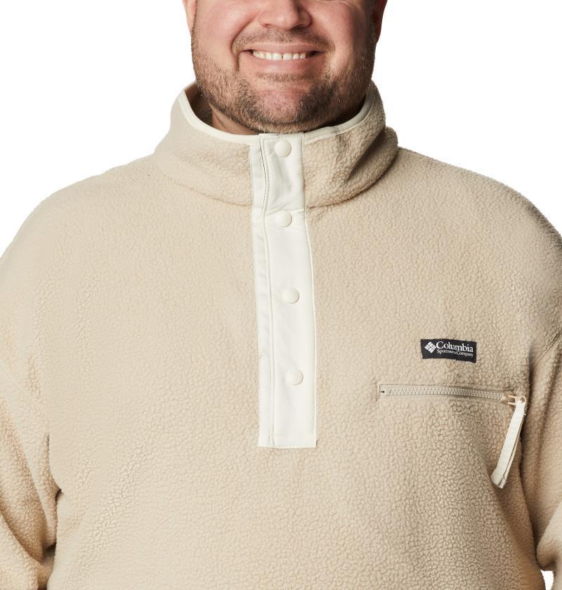 Helvetia Half Snap Fleece - Big - Mens - ancient fossil 1