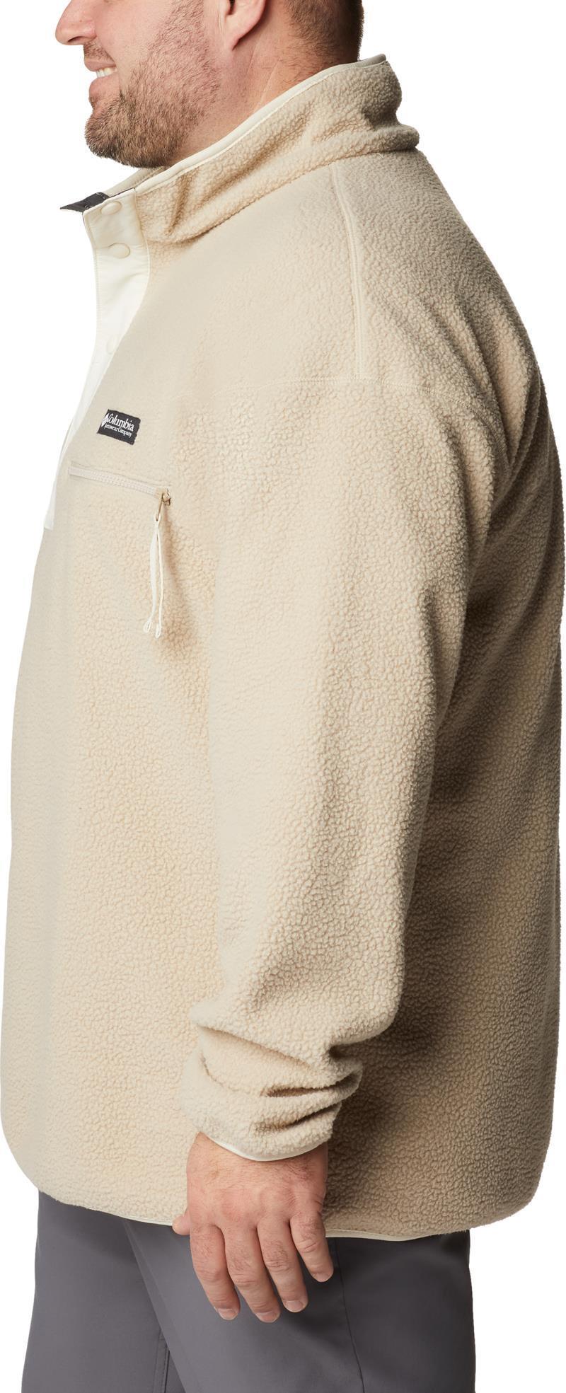 Helvetia Half Snap Fleece - Big - Mens - ancient fossil 1