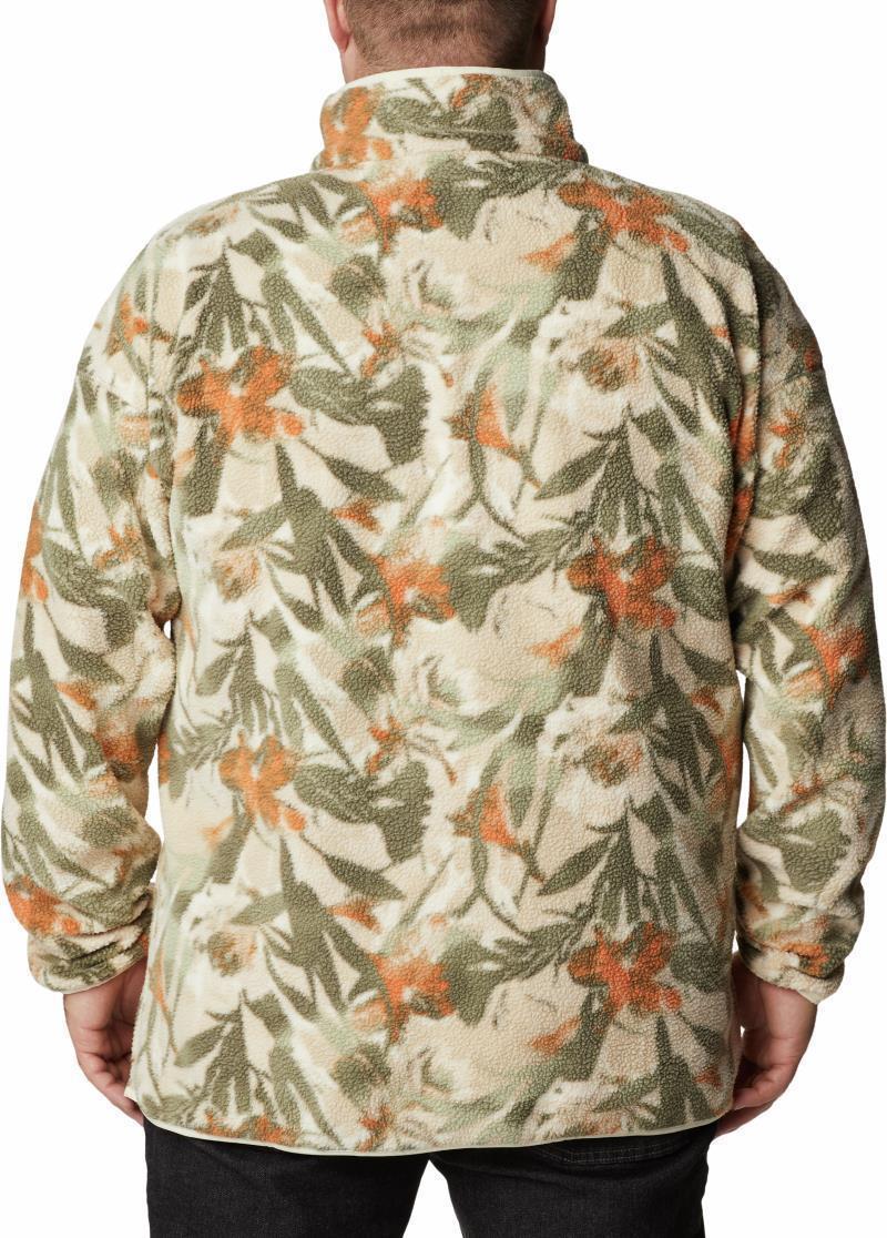 Helvetia Half Snap Fleece - Big - Mens - ancient fossil floriculture 1