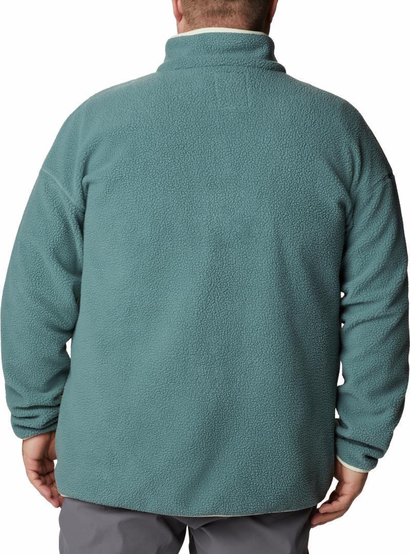 Helvetia Half Snap Fleece - Big - Mens - metal / chalk 1