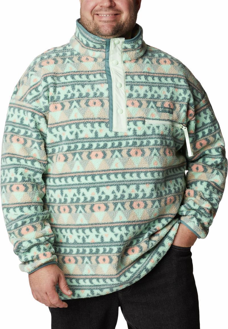 Helvetia Half Snap Fleece - Big - Mens - metal camp blanket 1