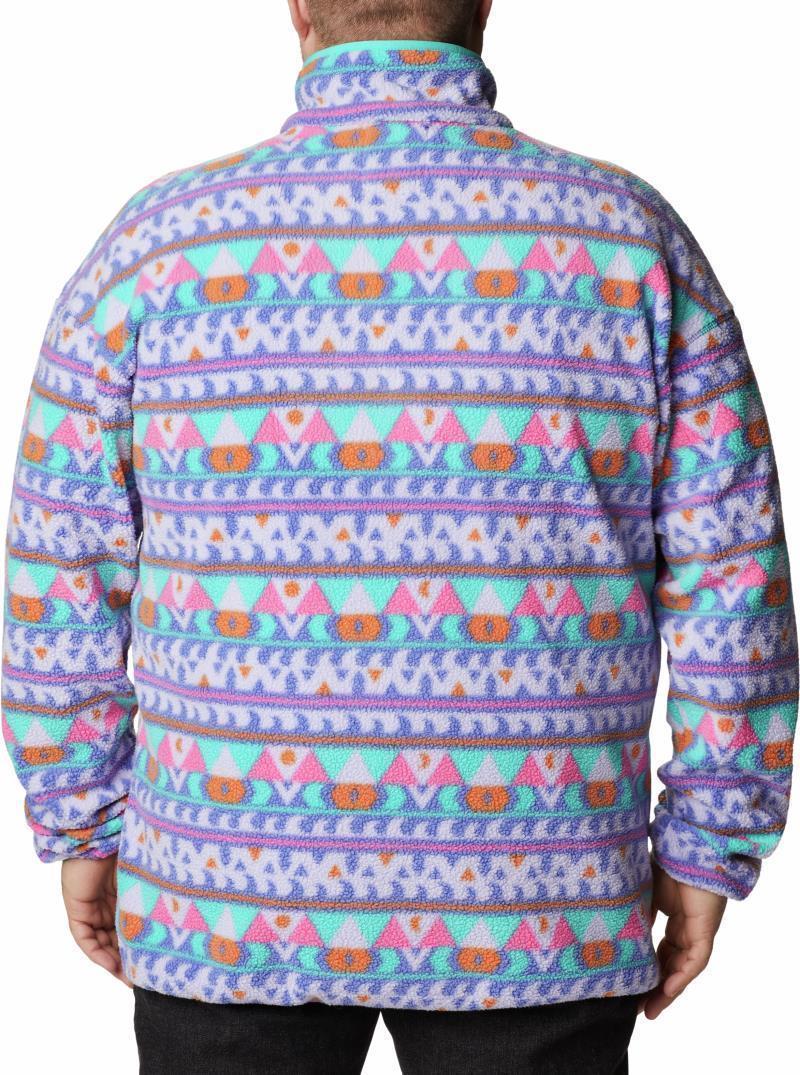 Helvetia Half Snap Fleece - Big - Mens - purple lotus camp blanket 1