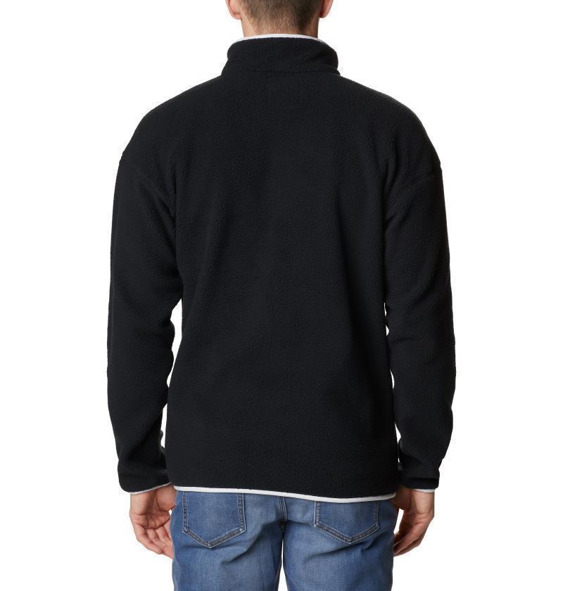 Helvetia Half Snap Fleece - Mens - Black 2