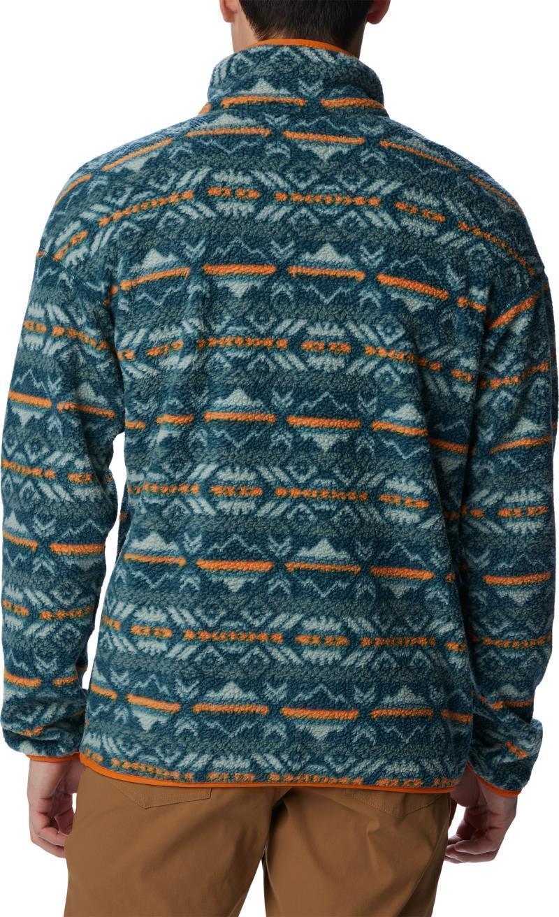 Helvetia Half Snap Fleece - Mens - Night Wave Checkered Peaks Multi 2