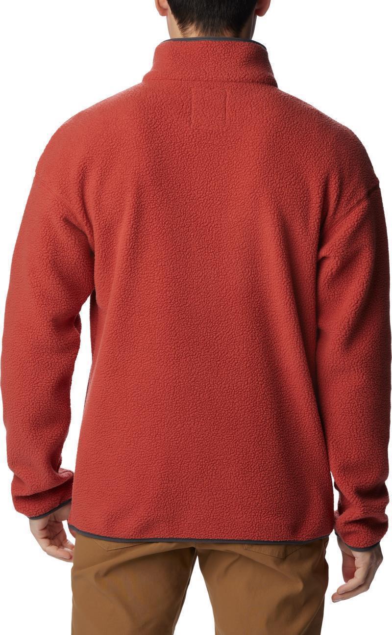 Helvetia Half Snap Fleece - Mens - Warp Red 2
