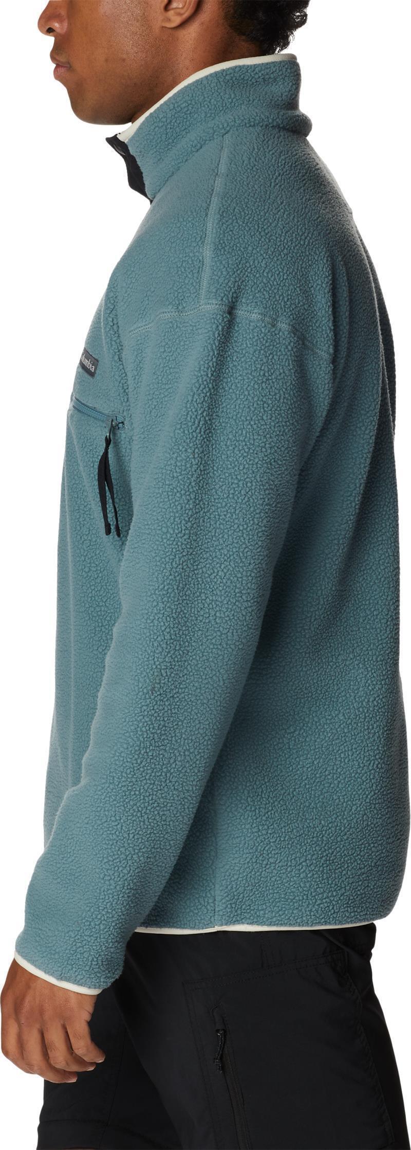 Helvetia Half Snap Fleece - Tall - Mens - Metal / Chalk 3
