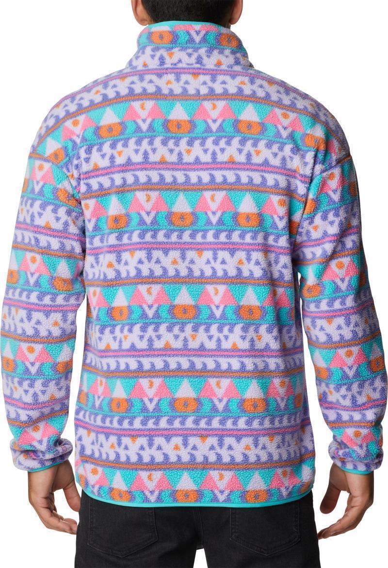 Helvetia Half Snap Fleece - Tall - Mens - Purple Lotus Camp Blanket 2