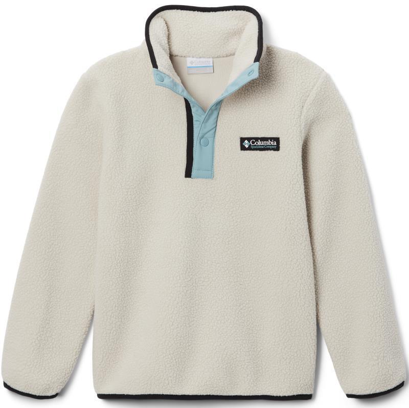 Helvetia Half Snap Fleece - Youth - Dark Stone / Stone Blue 1