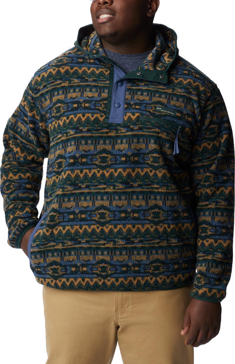 Helvetia Hoodie - Big - Mens - Spruce 80s Stripe Print 1