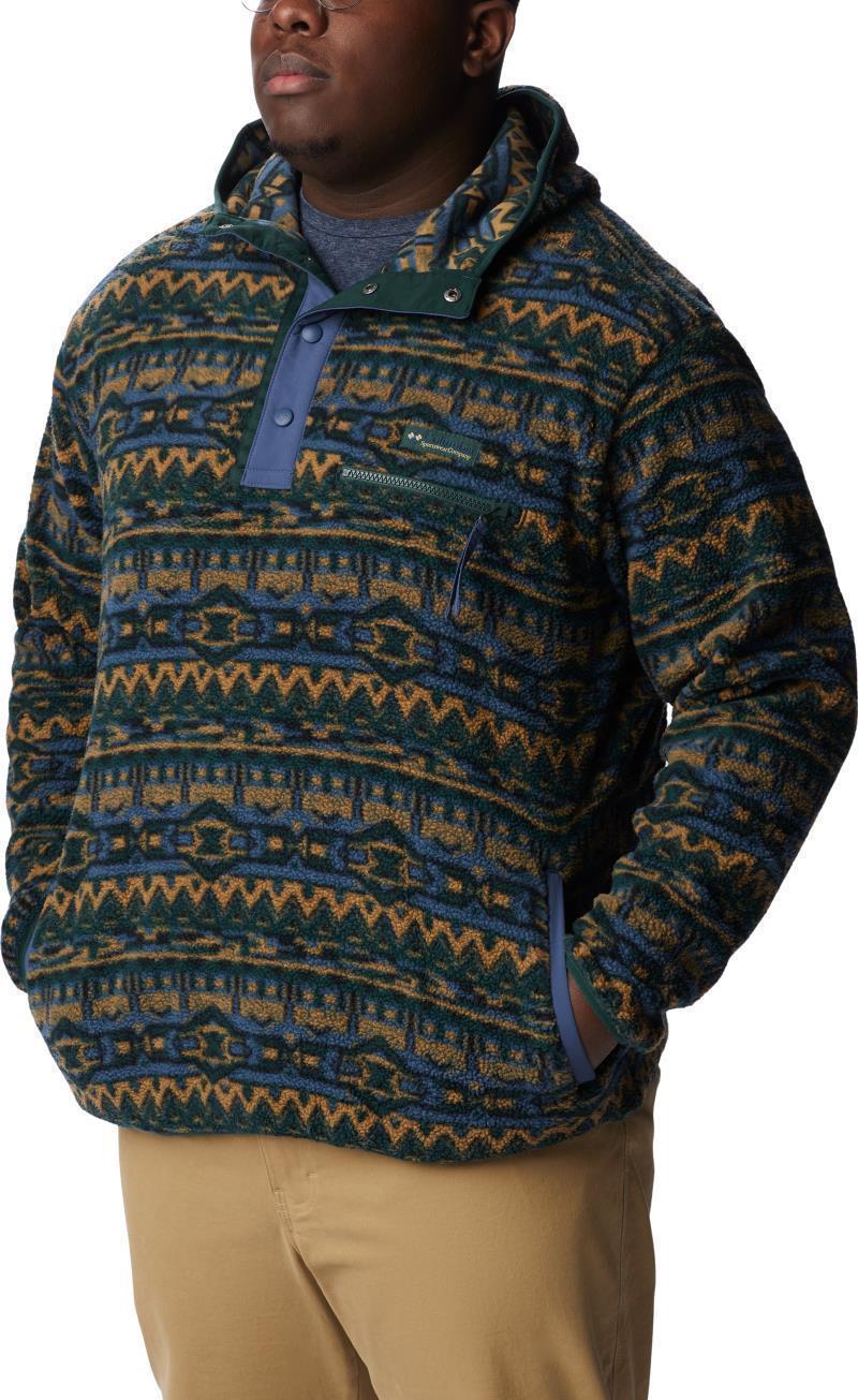 Helvetia Hoodie - Big - Mens - Spruce 80s Stripe Print 3