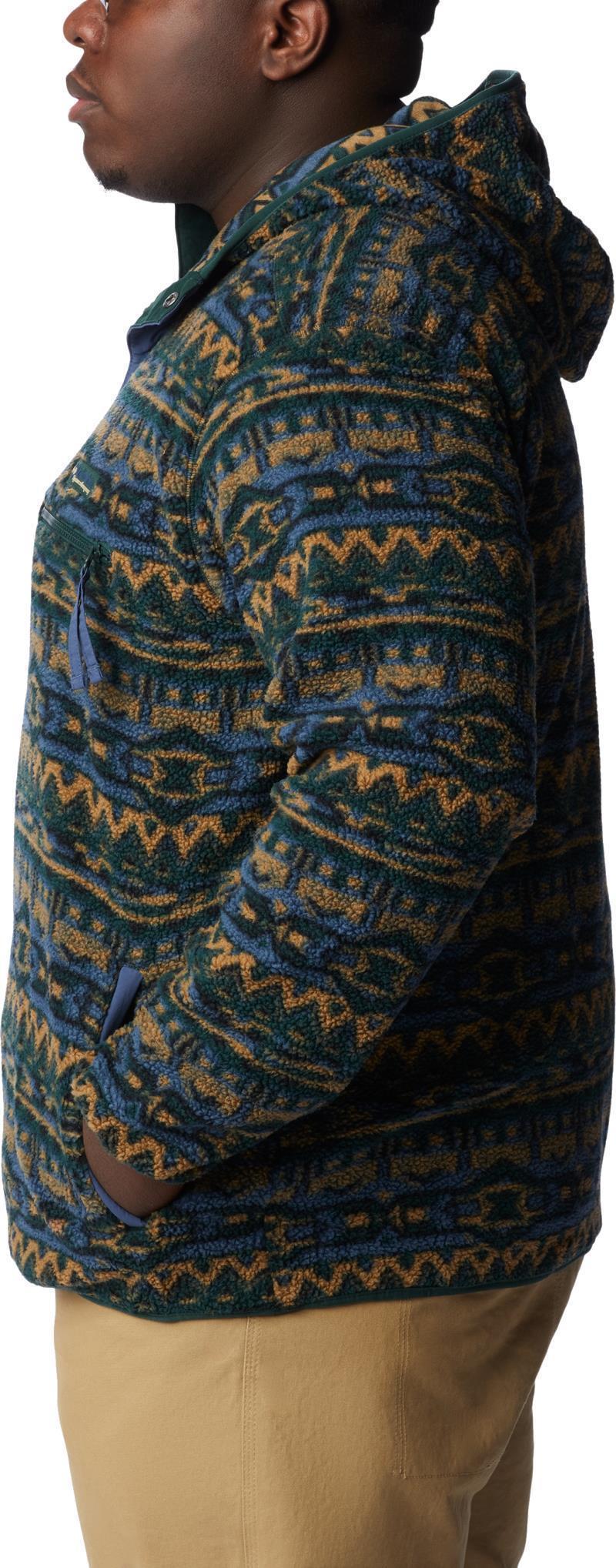 Helvetia Hoodie - Big - Mens - Spruce 80s Stripe Print 4