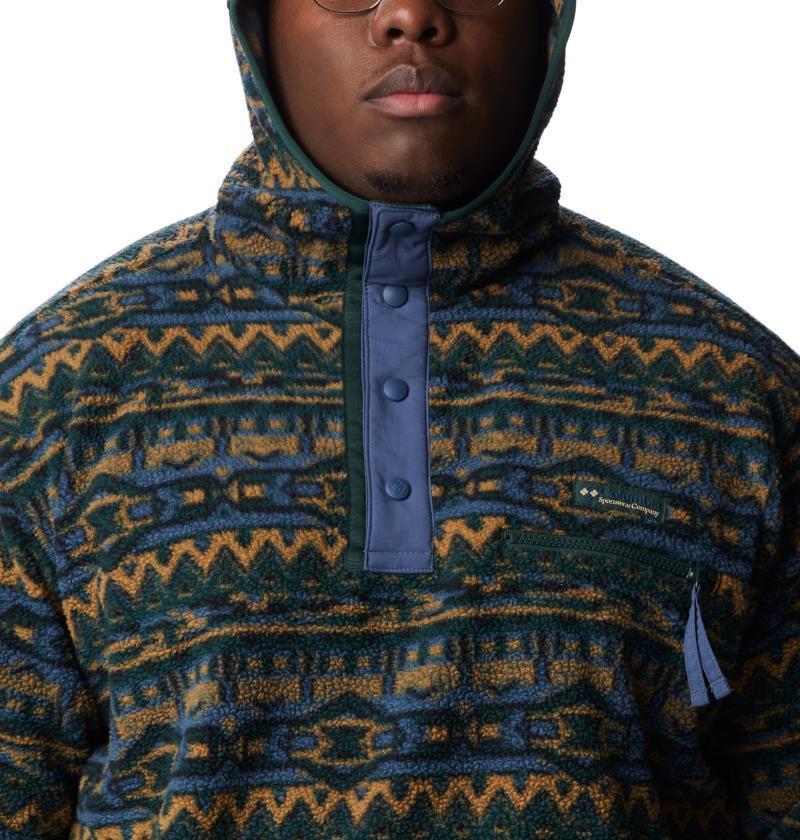 Helvetia Hoodie - Big - Mens - Spruce 80s Stripe Print 5