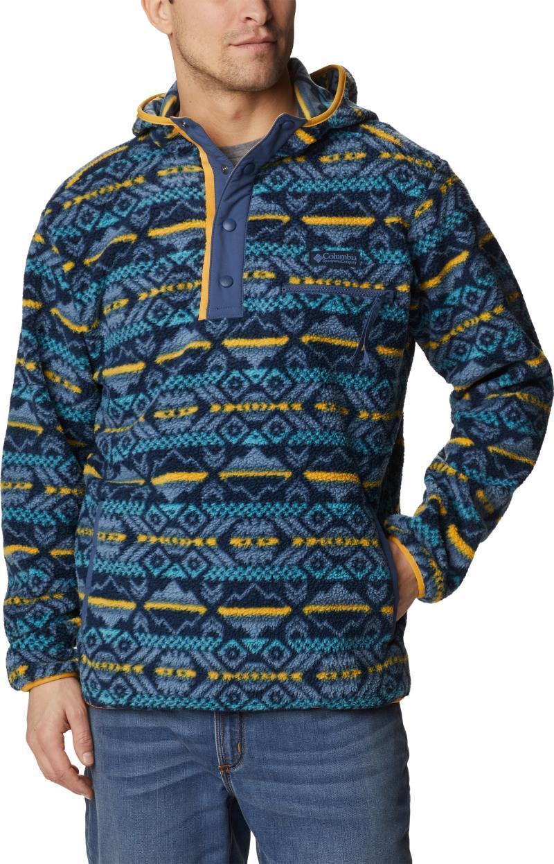 Helvetia Hoodie - Mens - Collegiate Navy Checkered Peaks Multi 1