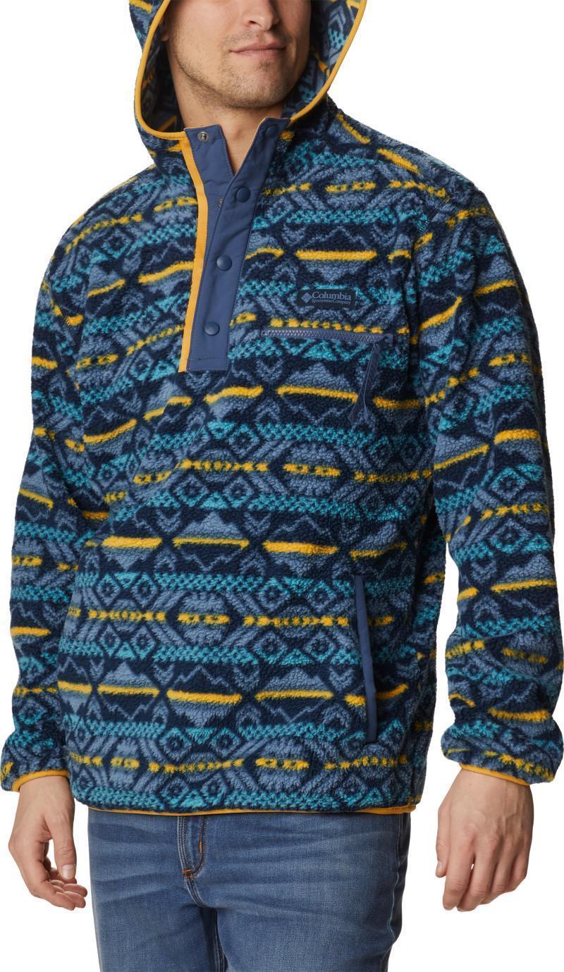 Helvetia Hoodie - Mens - Collegiate Navy Checkered Peaks Multi 3