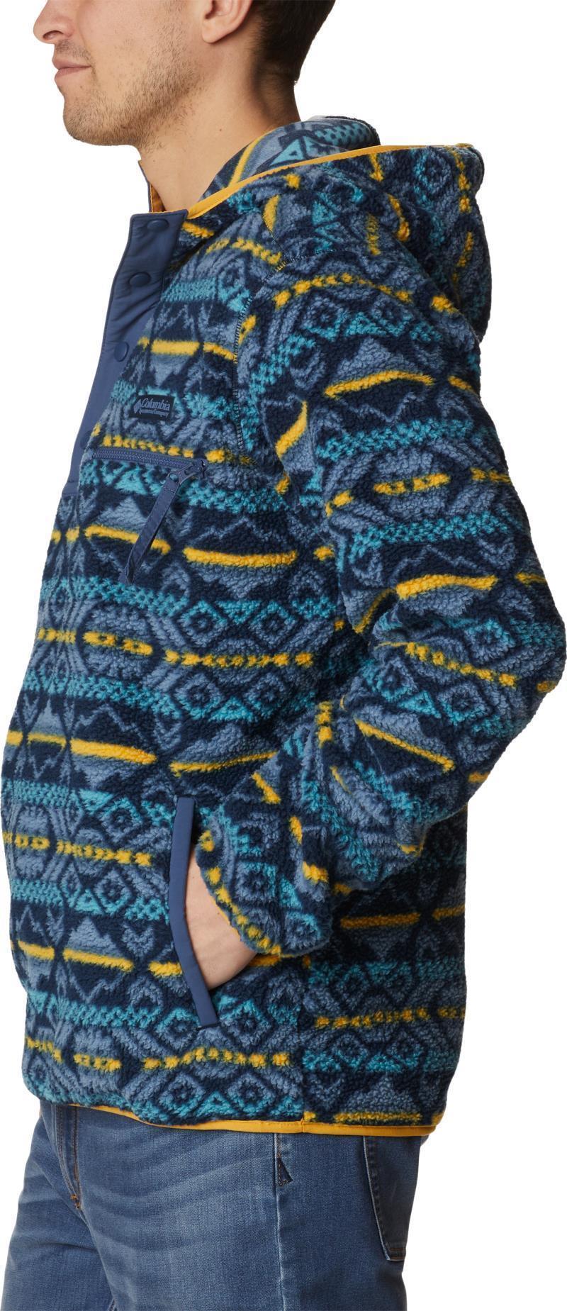 Helvetia Hoodie - Mens - Collegiate Navy Checkered Peaks Multi 4