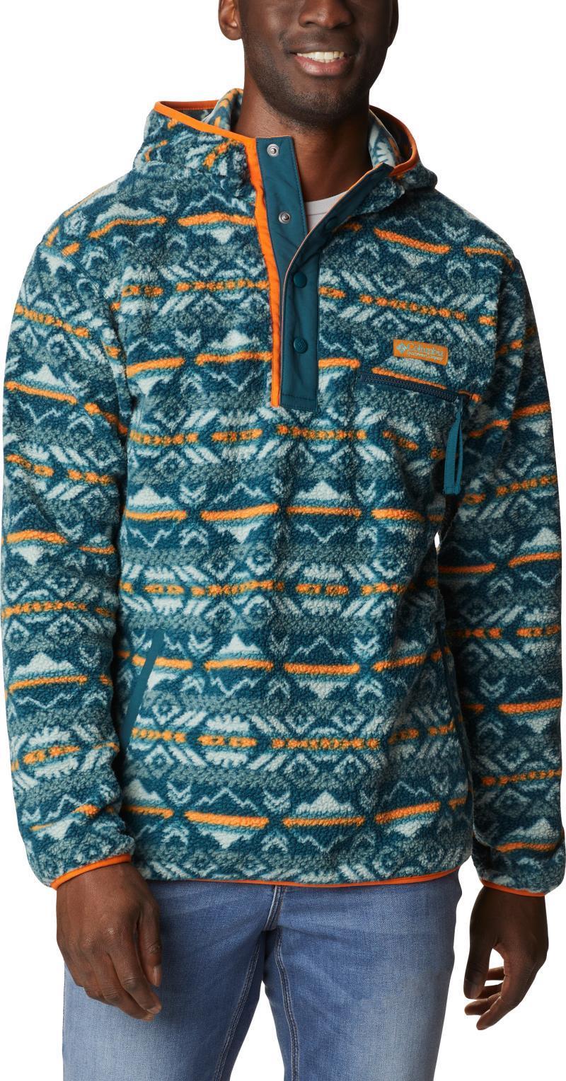 Helvetia Hoodie - Mens - Night Wave Checkered Peaks 1
