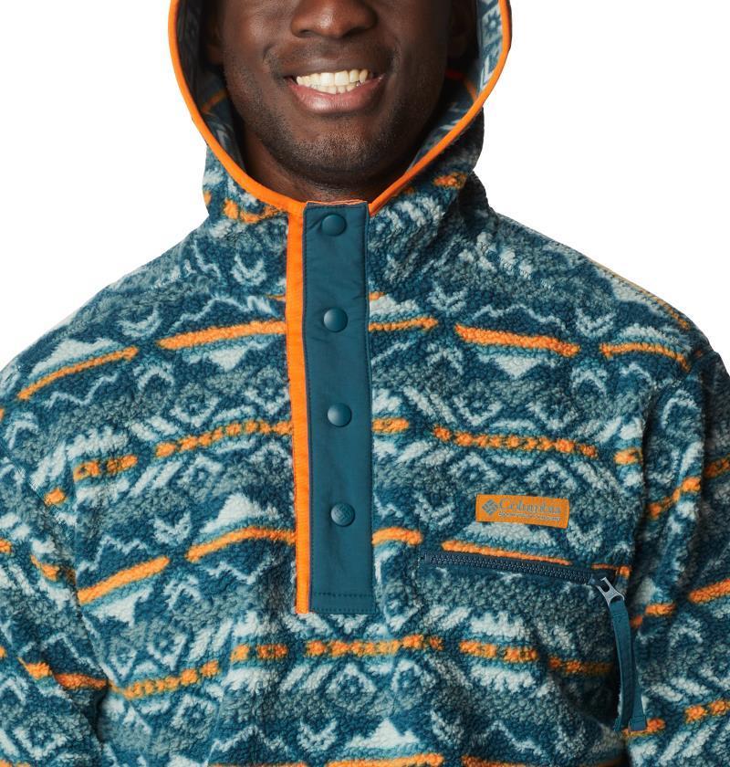 Helvetia Hoodie - Mens - Night Wave Checkered Peaks 5