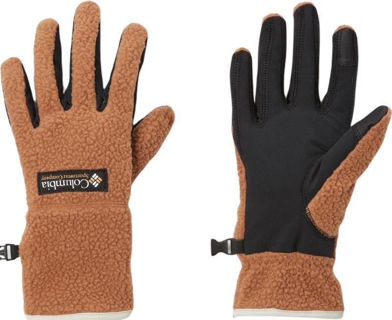 Helvetia Sherpa Gloves - Womens - Camel Brown 1