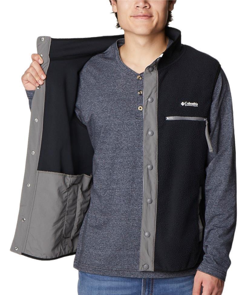 Helvetia Vest - Mens - Black / City Grey 3