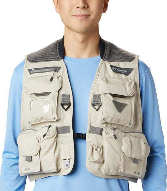 Henrys Fork V Vest - Mens - Fossil 1