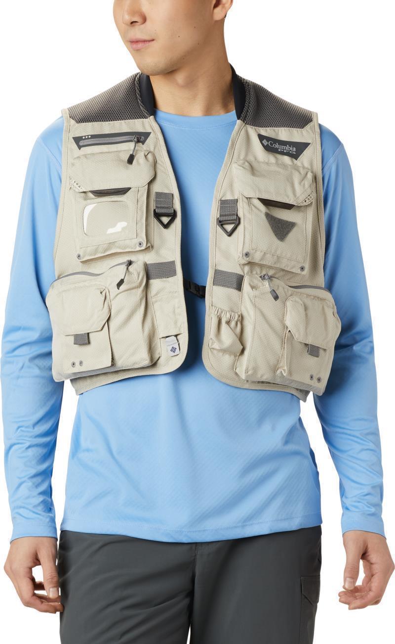 Henrys Fork V Vest - Mens - Fossil 3