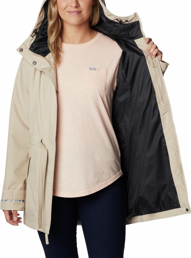 Here And There Trench II Jacket - Womens - Ancient Fossil 4