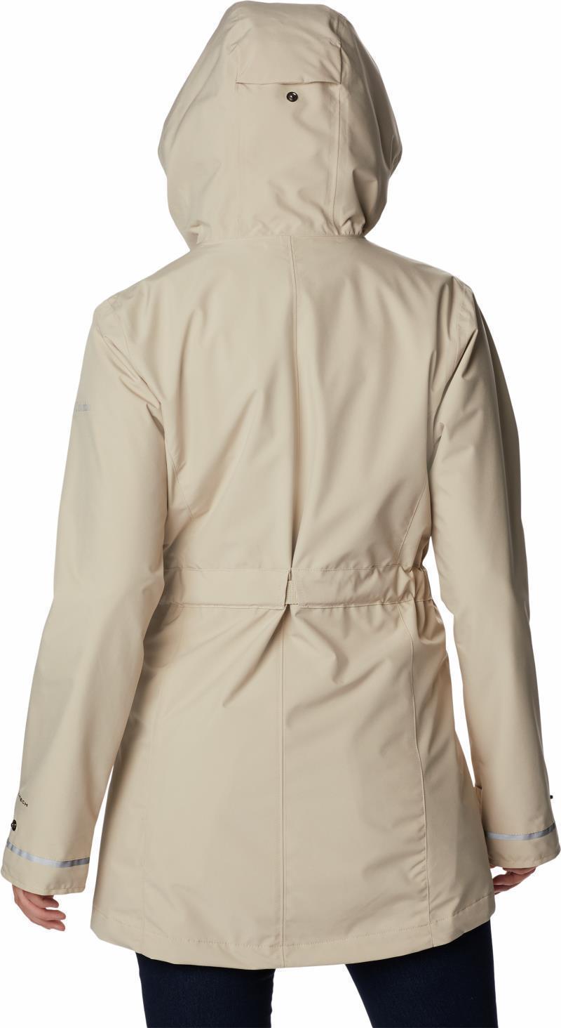 Here And There Trench II Jacket - Womens - Ancient Fossil 2